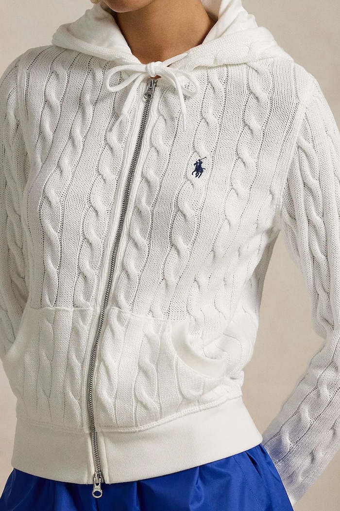 Polo Ralph Lauren bluza bawełniana biały 211959124