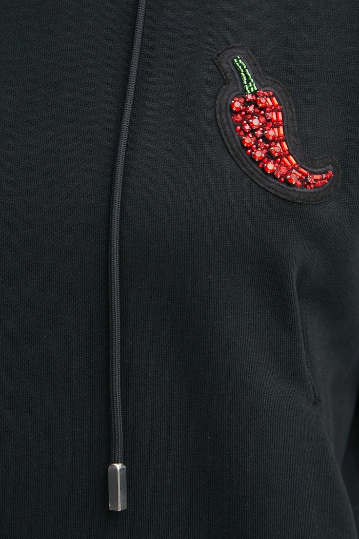 BOSS Orange bluza bawełniana 50531853 czarny