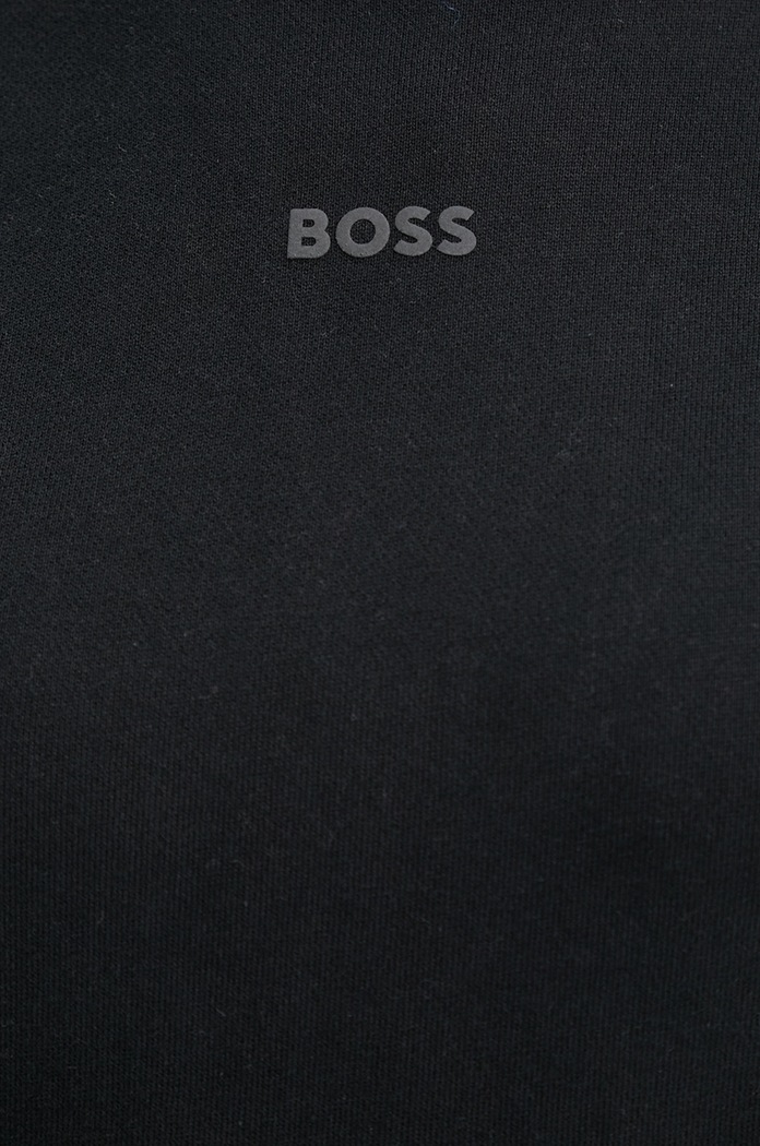 BOSS Orange μπλούζα oversize γυναικεία βαμβακερή 50534821 μαύρο