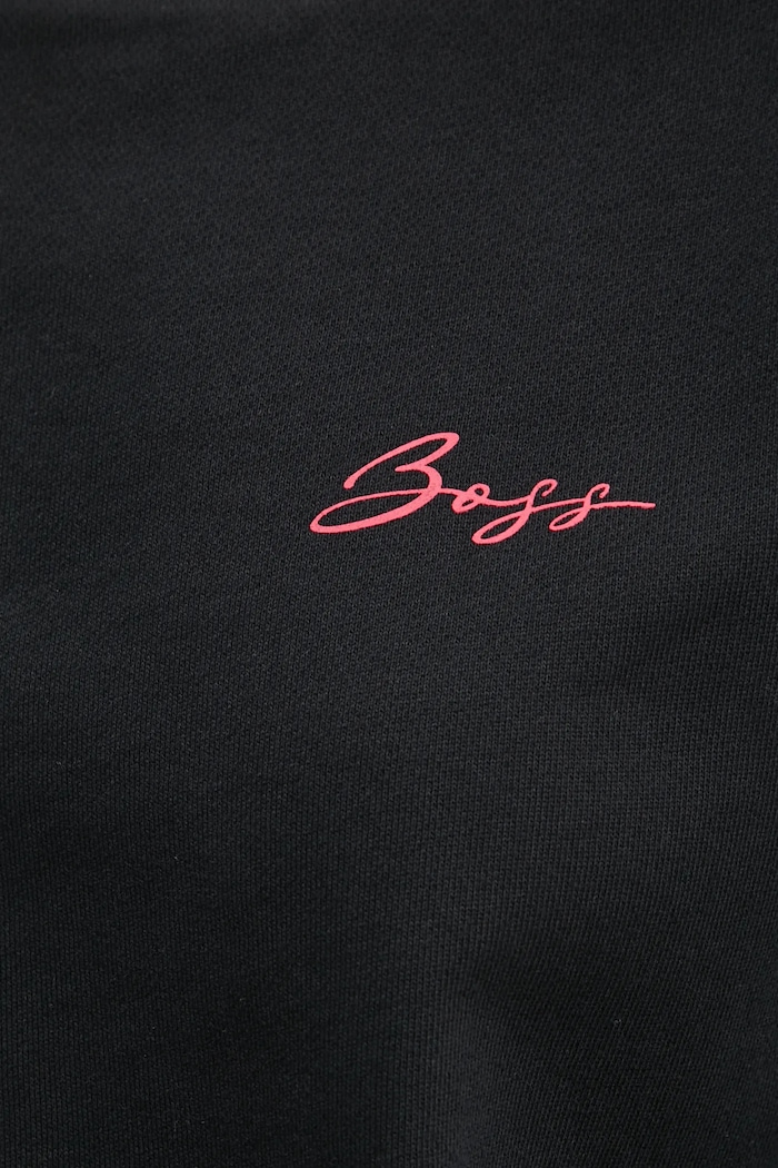 BOSS Orange bluza bawełniana 50538995 czarny