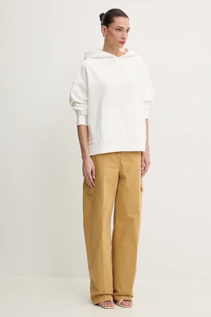 Pinko Bluza bawełniana 104623.A2F9 biały SS25