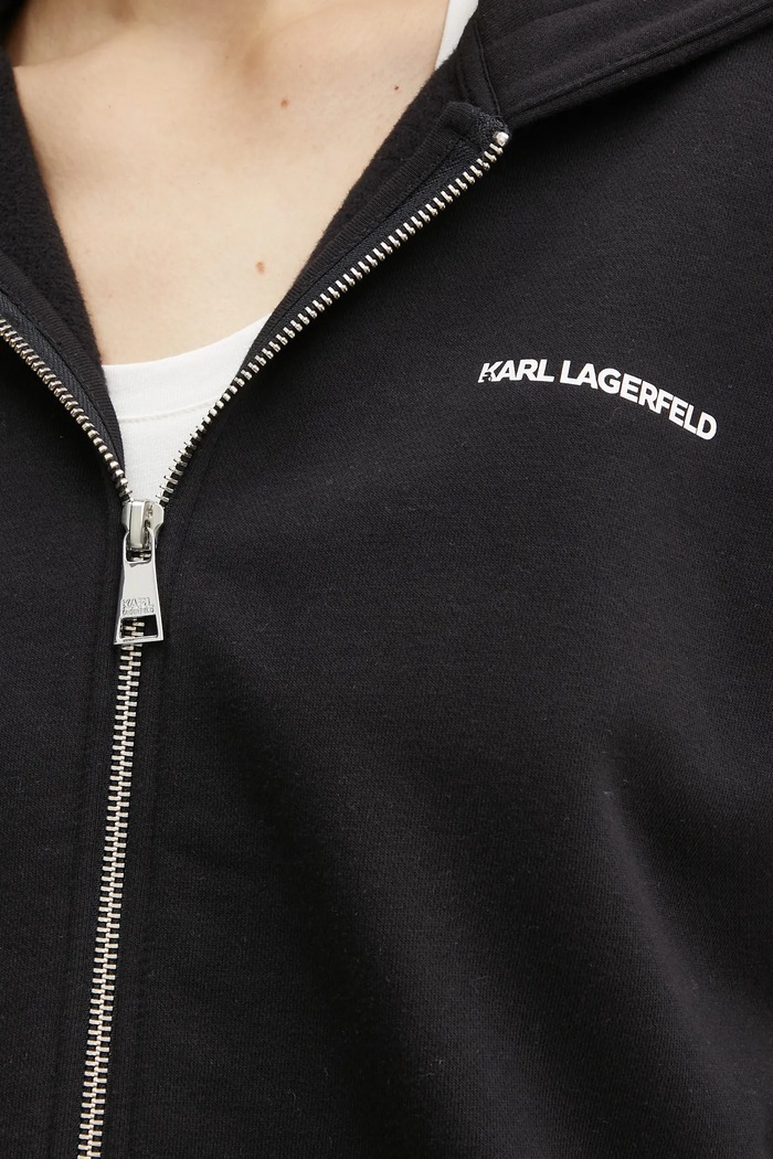 Mikina Karl Lagerfeld čierna A1W20078