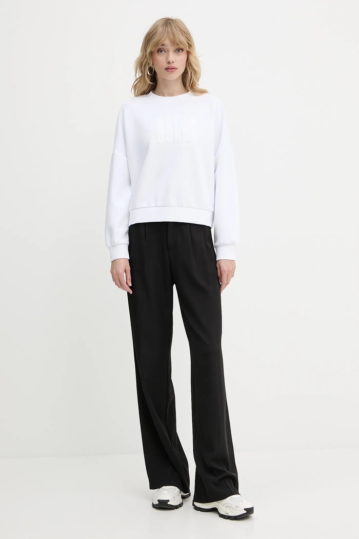 Armani Exchange bluză XW000275.AF12819 alb SS25