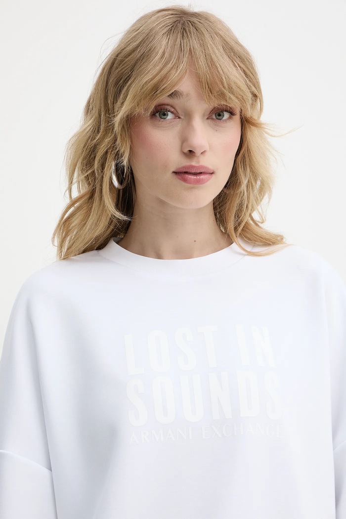 Armani Exchange bluză alb XW000275.AF12819