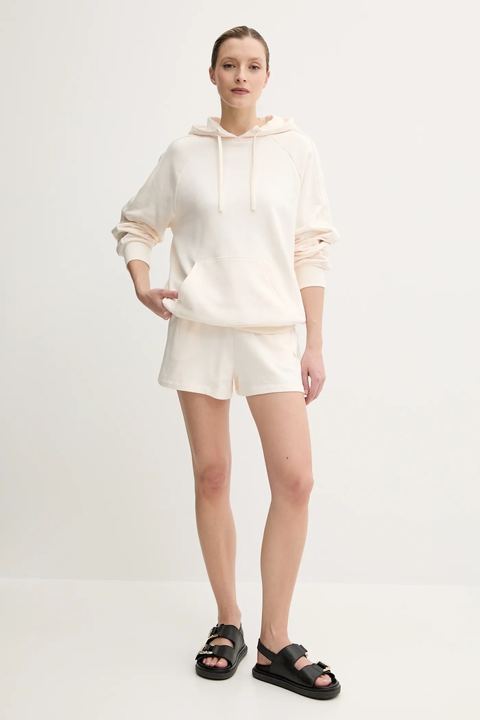 Armani Exchange bluza bawełniana XW000500.AF12804 beżowy SS25