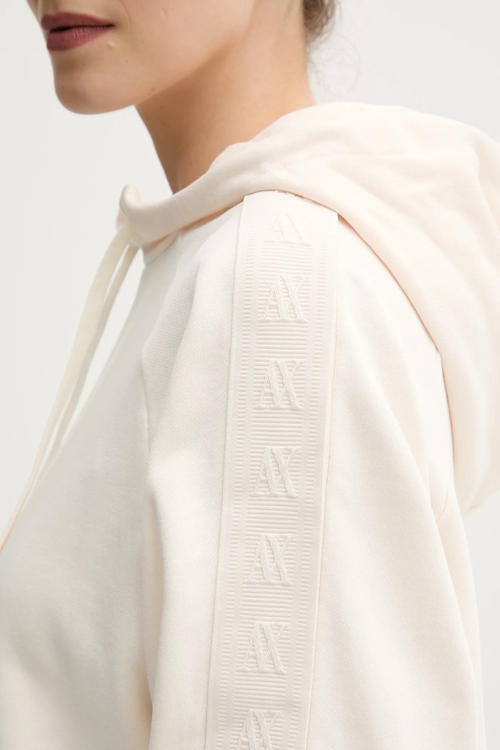 Armani Exchange bluza bawełniana XW000500.AF12804 beżowy
