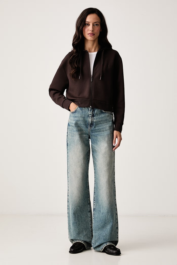 Armani Exchange Dukserica sa kapuljačom za žene s pamukom XW000822.AF10818 smeđa AW25