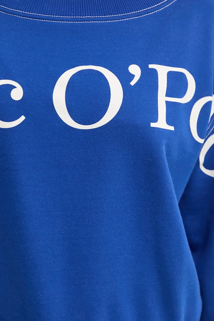 Bavlněná mikina Marc O'Polo 502407354067 modrá