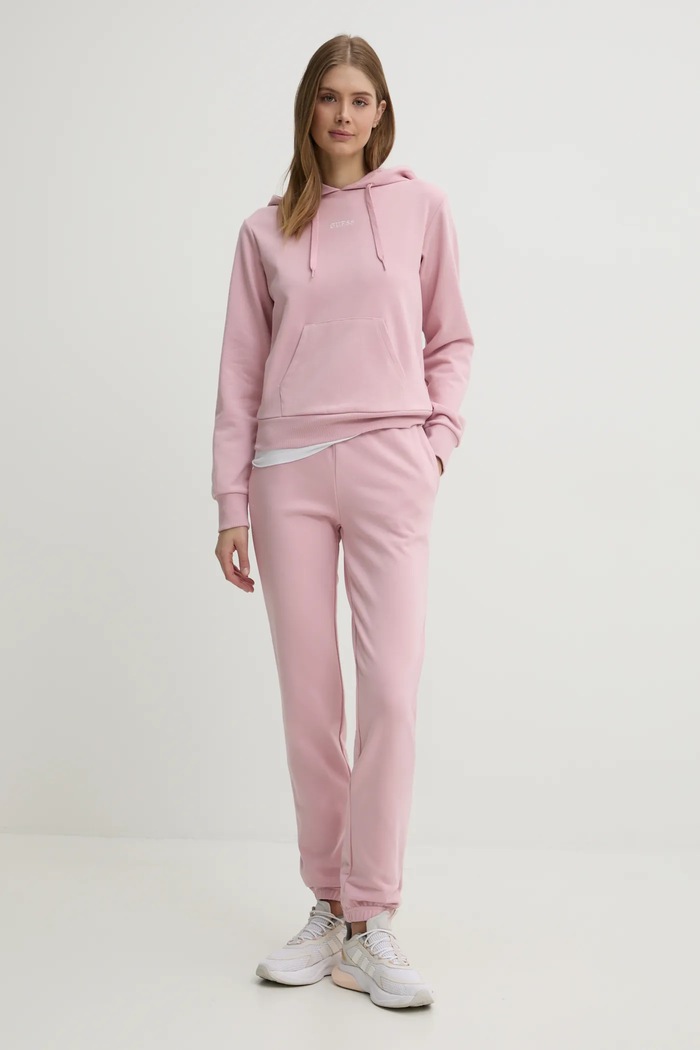 Mikina Guess SOFIA O5RQ02.KCO31 růžová AW25