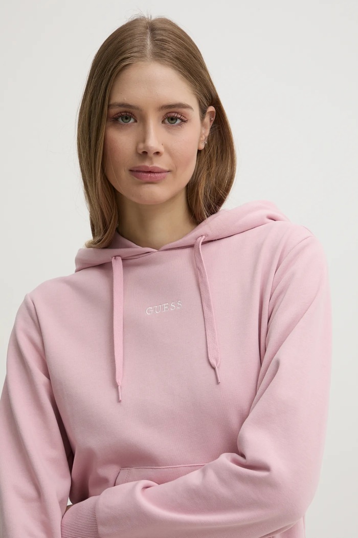 Mikina Guess SOFIA růžová O5RQ02.KCO31