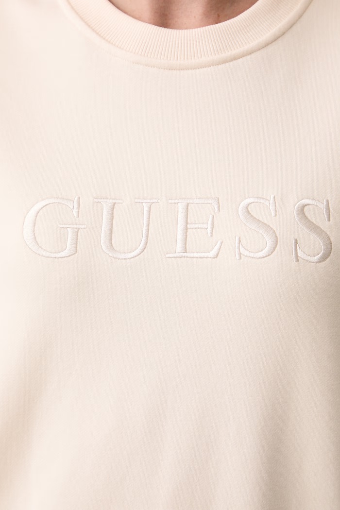 Μπλούζα γυναικεία με βαμβάκι SOFIA Guess μπεζ O5RQ03.KCO31