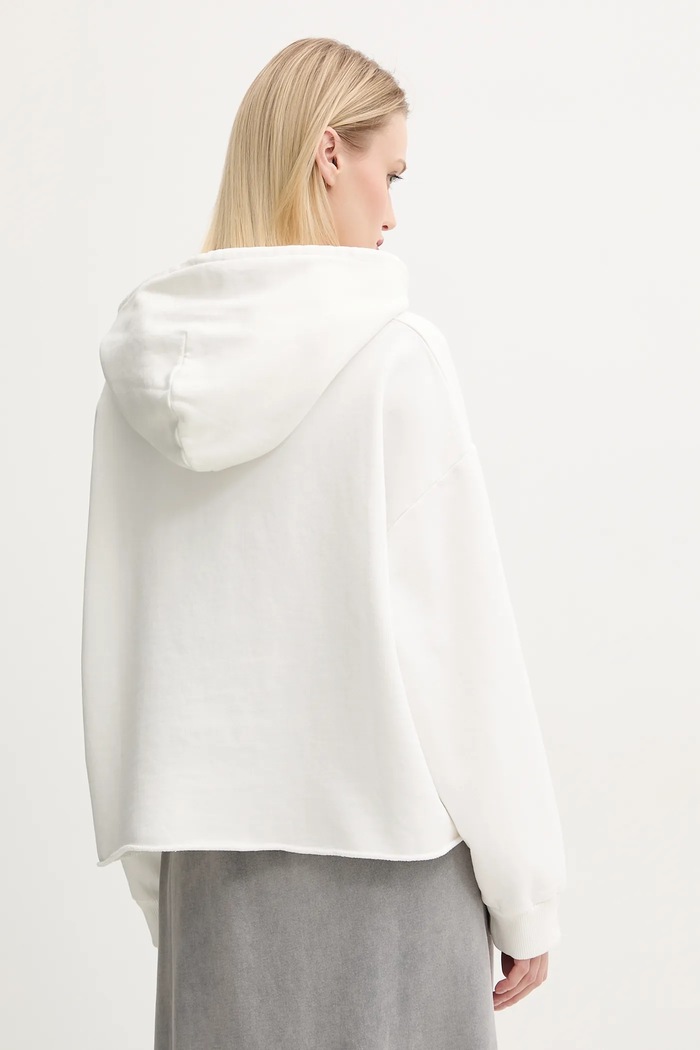 Oblečení Bavlněná mikina MM6 Maison Margiela S52GU0235 bílá