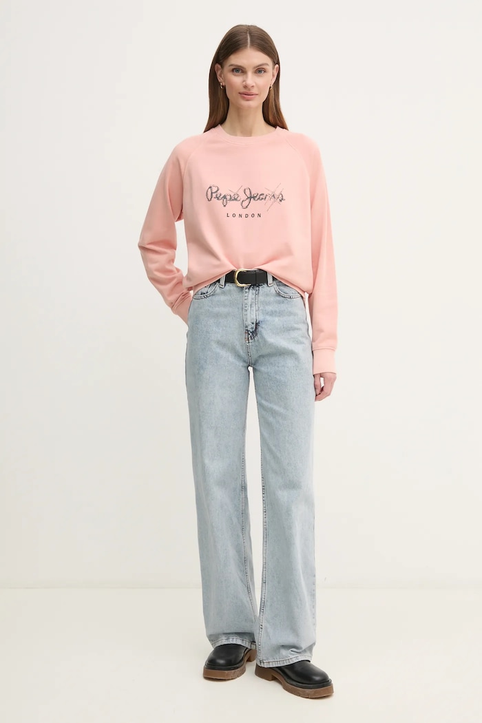 Pepe Jeans bluza LUPITA PL581467 różowy SS25