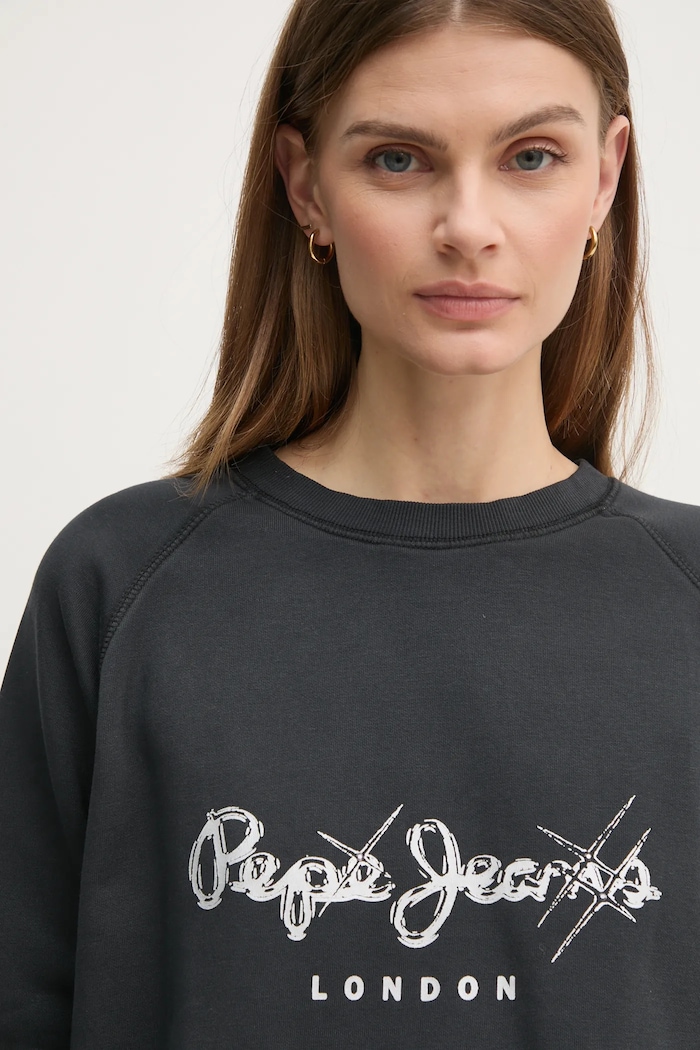 Mikina Pepe Jeans LUPITA sivá PL581467