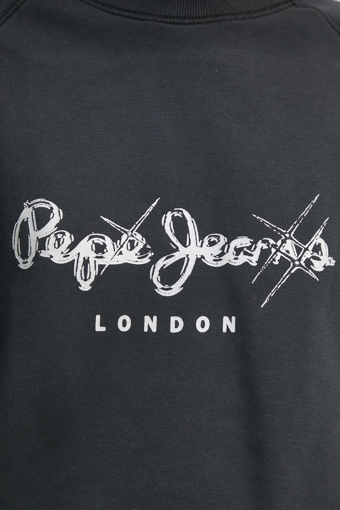 Mikina Pepe Jeans LUPITA PL581467 sivá