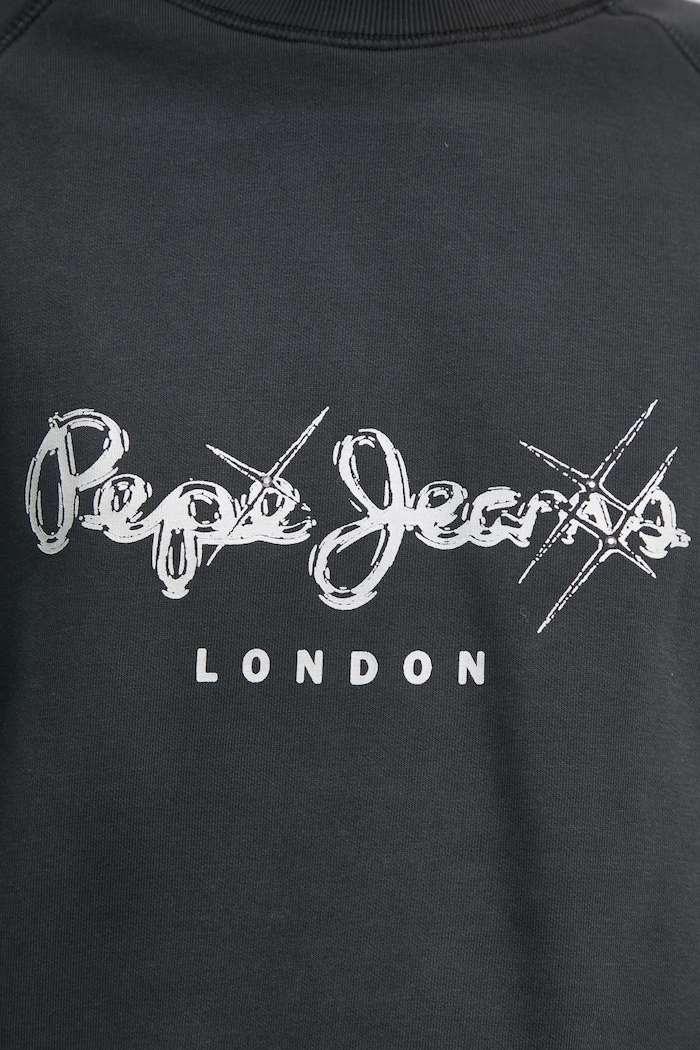 Mikina Pepe Jeans LUPITA PL581467 sivá