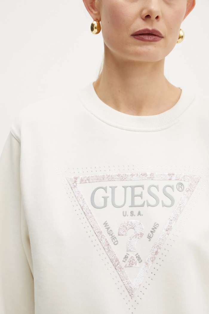 Mikina Guess W5RQ09.K8802 béžová