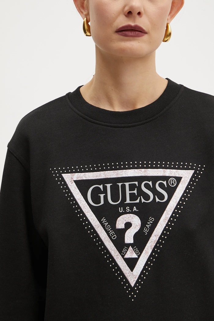 Mikina Guess W5RQ09.K8802 černá