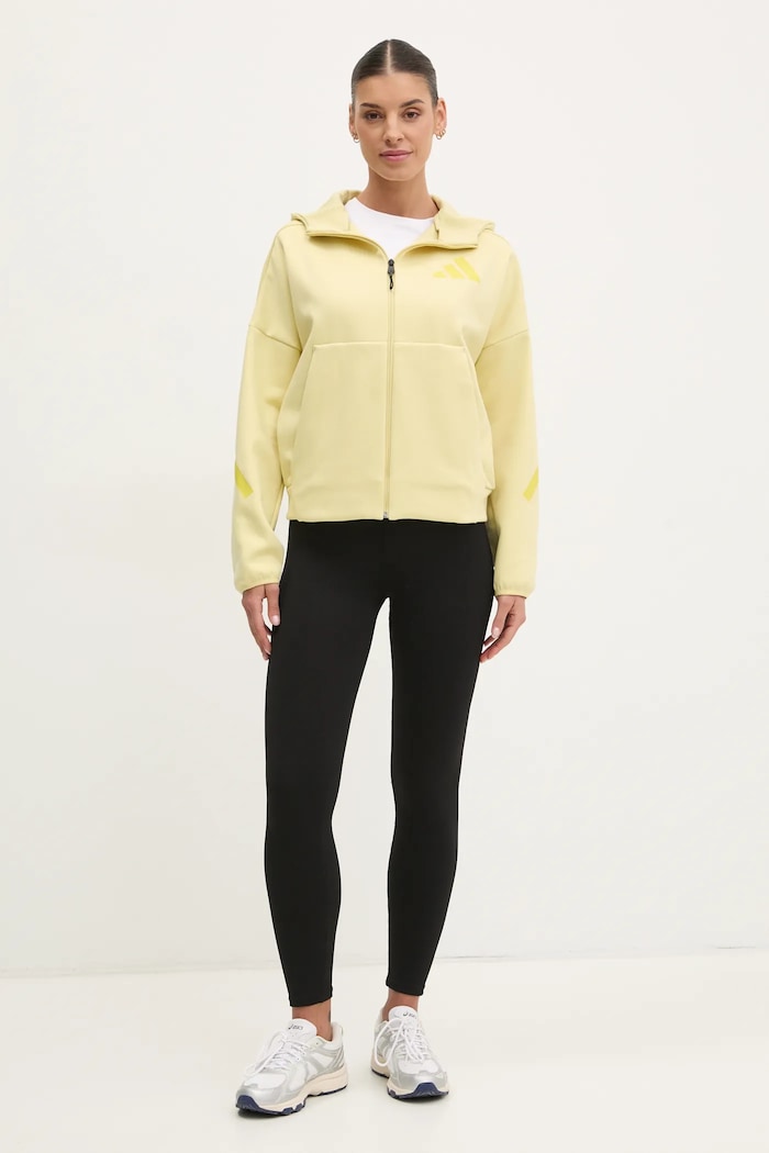 adidas bluza Z.N.E. JJ4753 żółty SS25