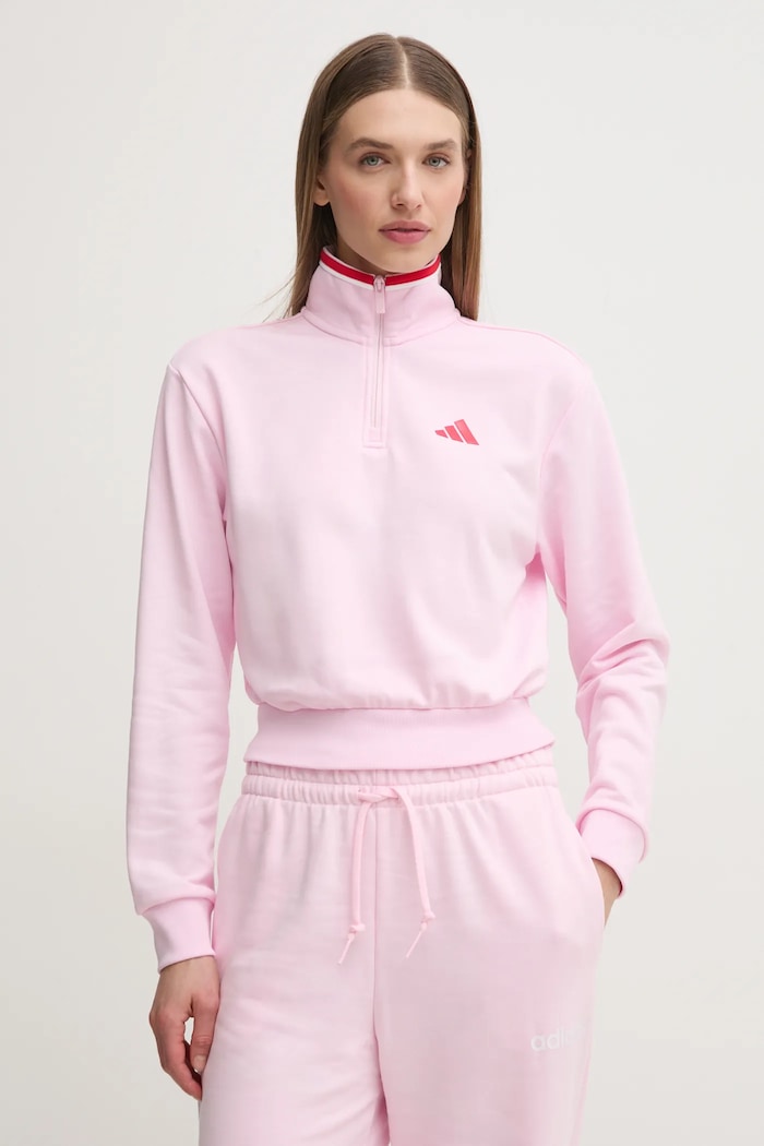 adidas bluza W CB Color Pop wzorzyste różowy JG4174