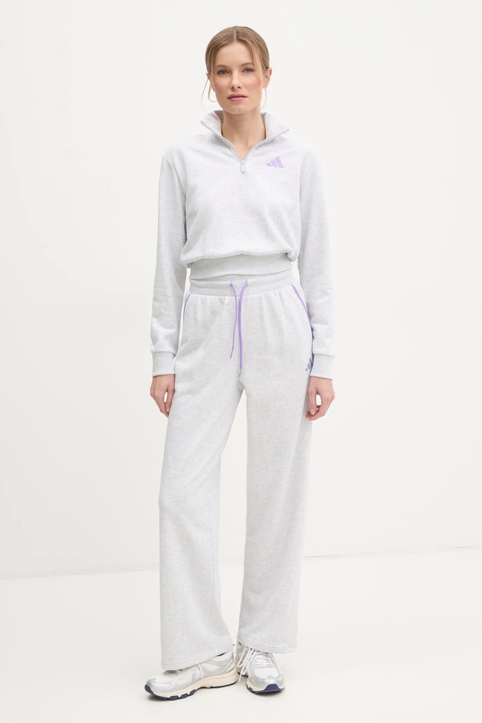 Mikina adidas W CB Color Pop JN6989 šedá SS25