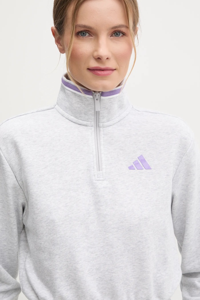 Mikina adidas W CB Color Pop šedá JN6989