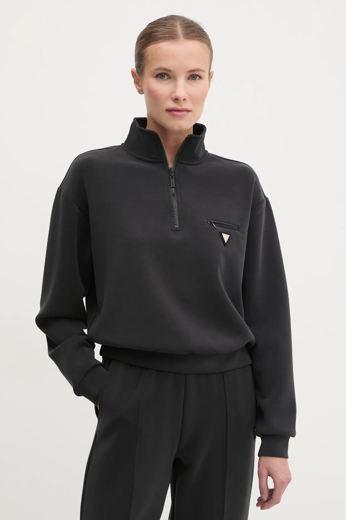 Guess felpa OLYMPE senza nero V5RQ10.KCAY2