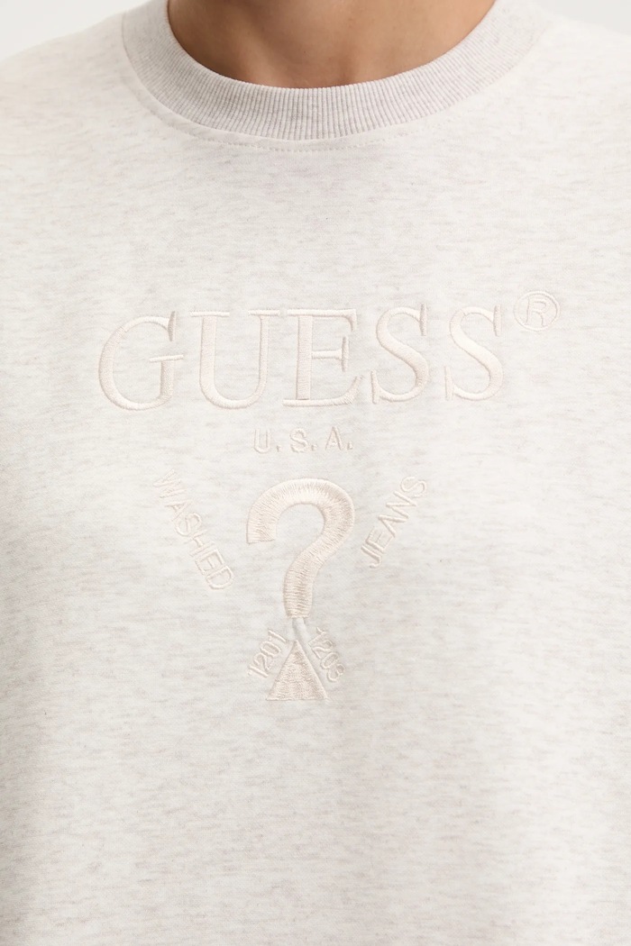 Mikina Guess ROBERTA V5RQ12.KC3D2 béžová