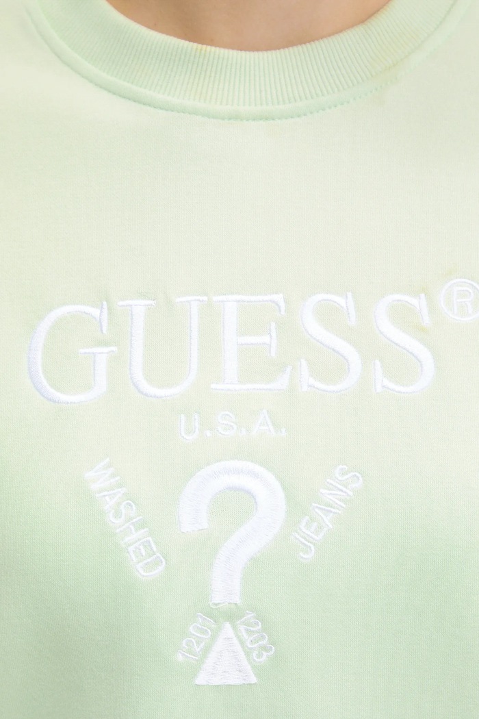 Guess bluză ROBERTA V5RQ12.KC3D2 verde