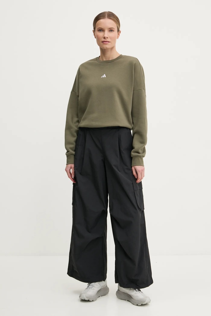 Mikina adidas Essentials JI6064 zelená SS25