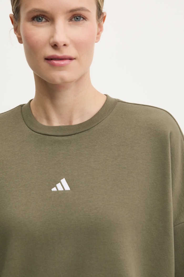 Mikina adidas Essentials zelená JI6064