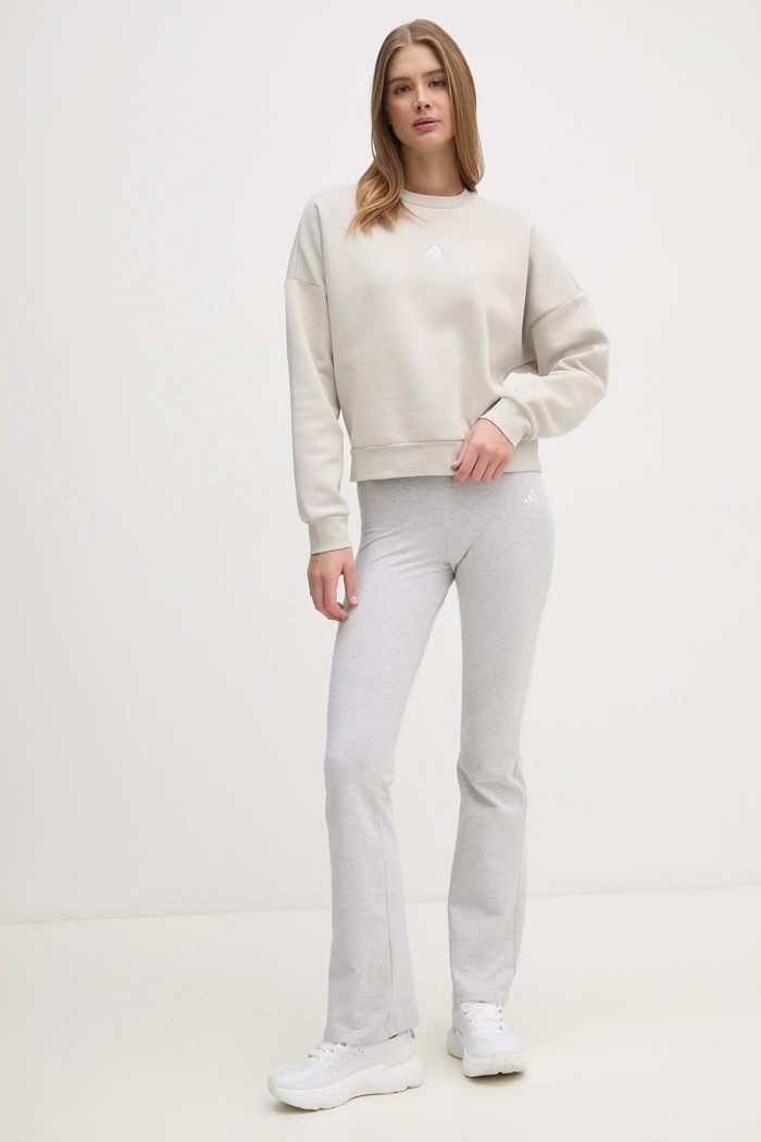 adidas bluza Essentials JI6069 beżowy SS25