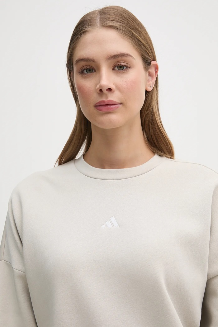 adidas bluza Essentials beżowy JI6069