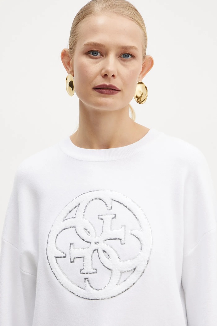 Guess pulóver KATE fehér W5RR40.Z26I2