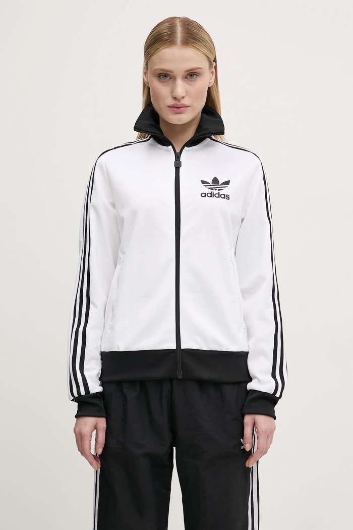 adidas Originals sweatshirt Adicolor all-over print white JC5806