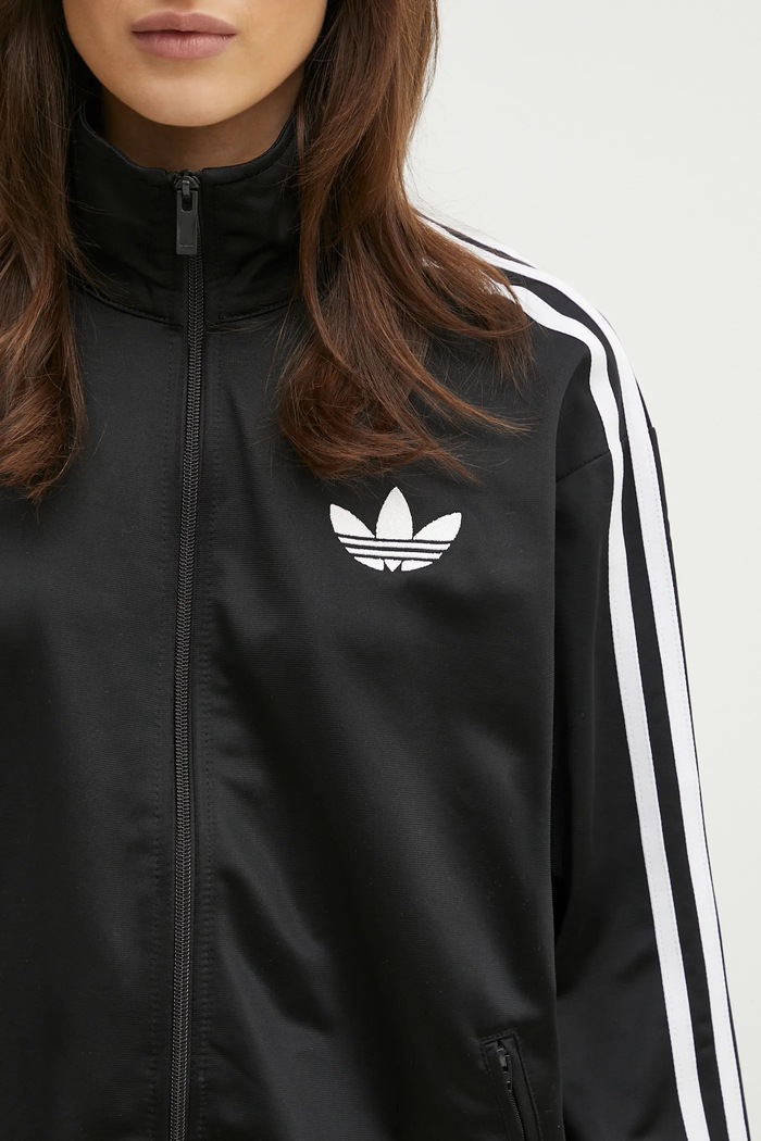 Μπλούζα adidas Originals Firebird μαύρο JC8251