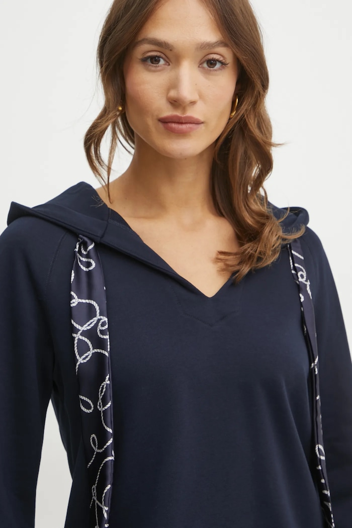 Суичър Luisa Spagnoli тъмносин 541846
