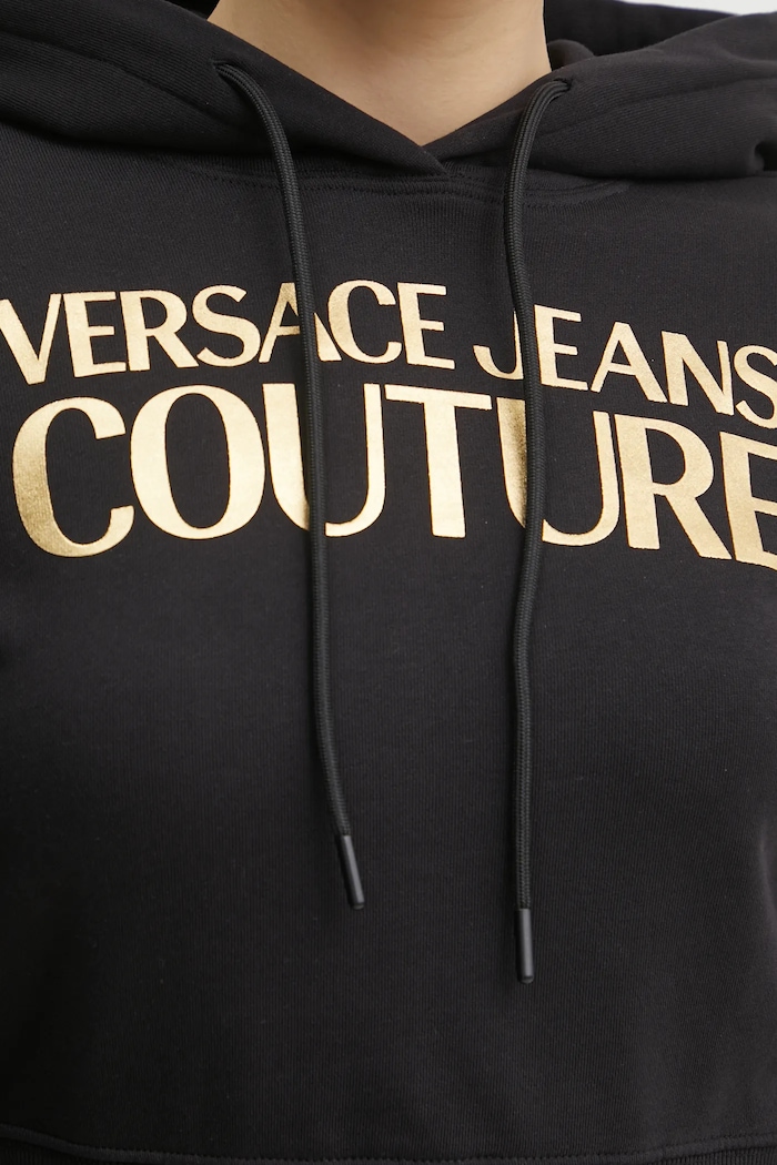 Bavlněná mikina Versace Jeans Couture 78HAIT01.CF01T černá