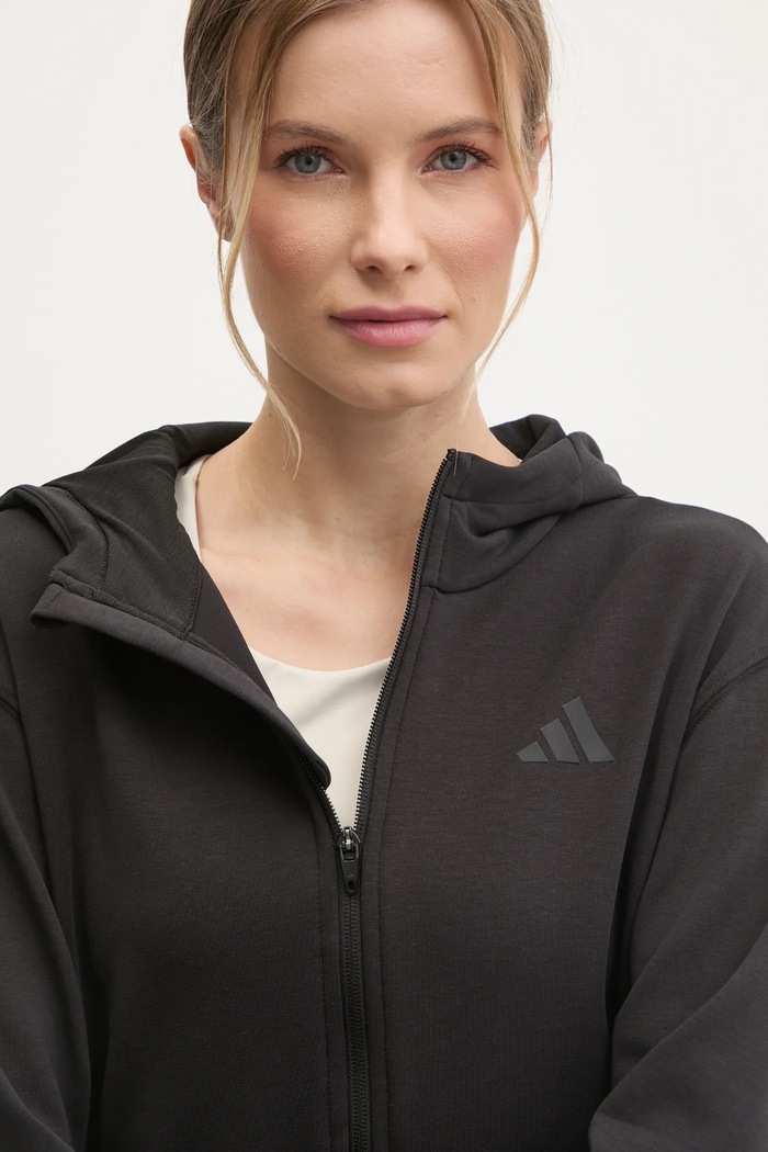 Tréningová mikina adidas Performance Designed for Training čierna JP2654