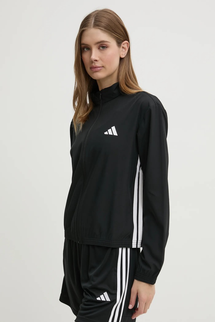 Jakna za trening adidas Performance Train Essentials Planet friendly crna JD6539