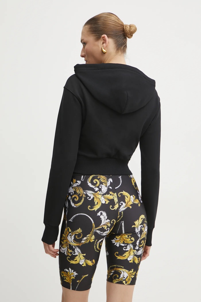 Odjeća Pamučna dukserica Versace Jeans Couture 78HAIE00.CF00E crna