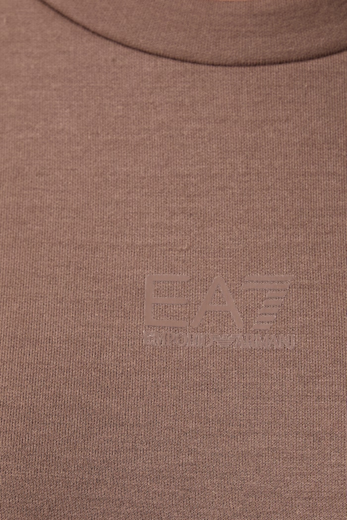 Bluza damska EA7 Emporio Armani brązowy AF10443.7W000073