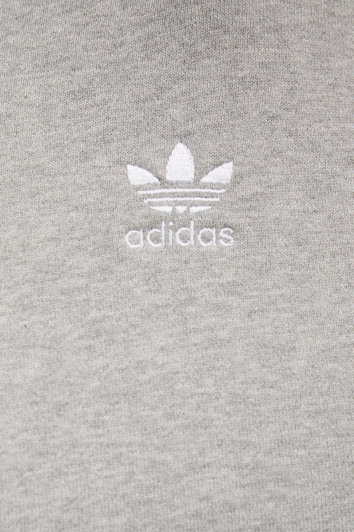Bavlněná mikina adidas Originals Essential IY9616 šedá