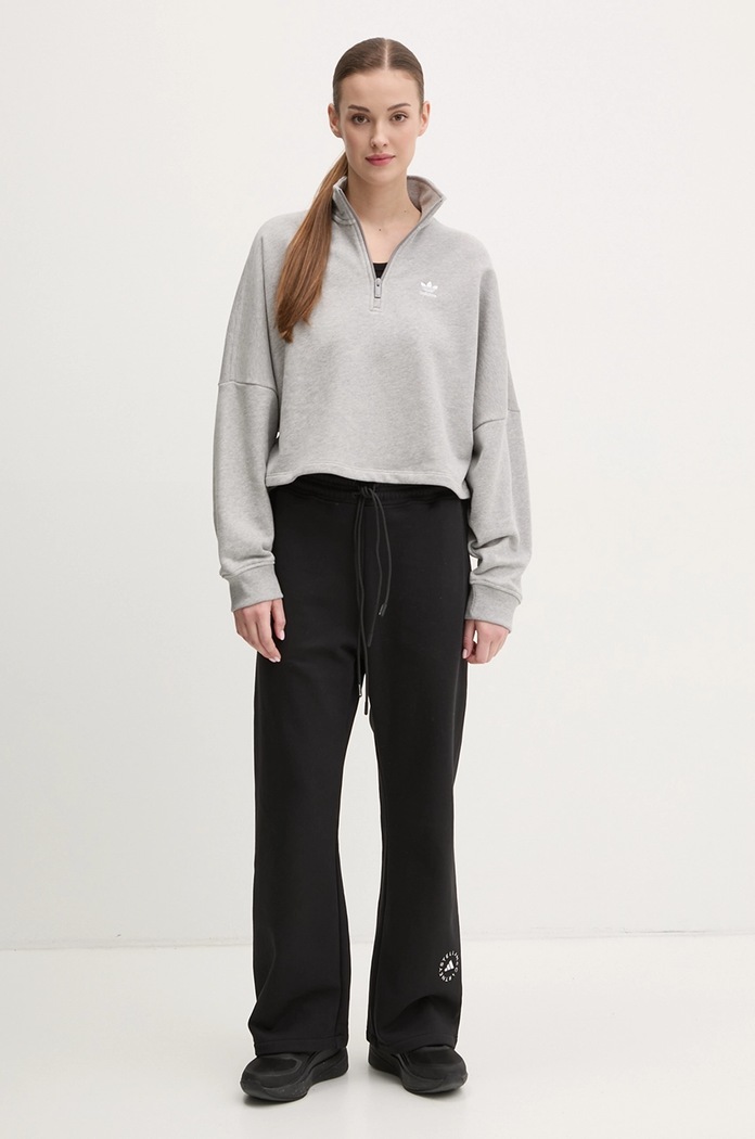 Mikina adidas Originals Essential IY9681 šedá SS25