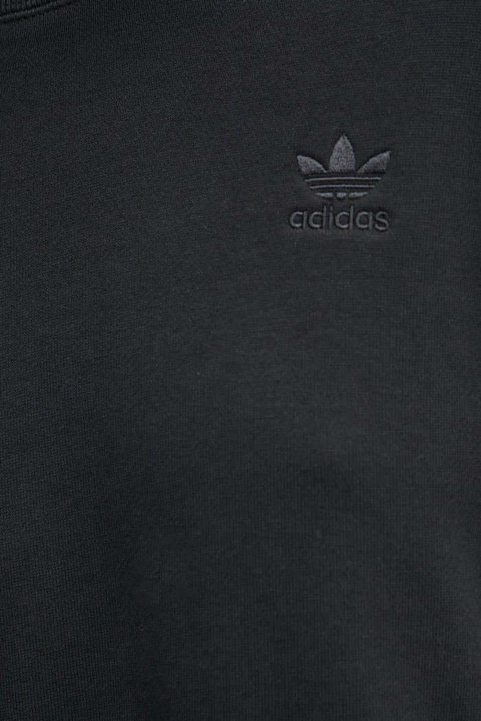Βαμβακερή μπλούζα adidas Originals Nelson JC8335 μαύρο