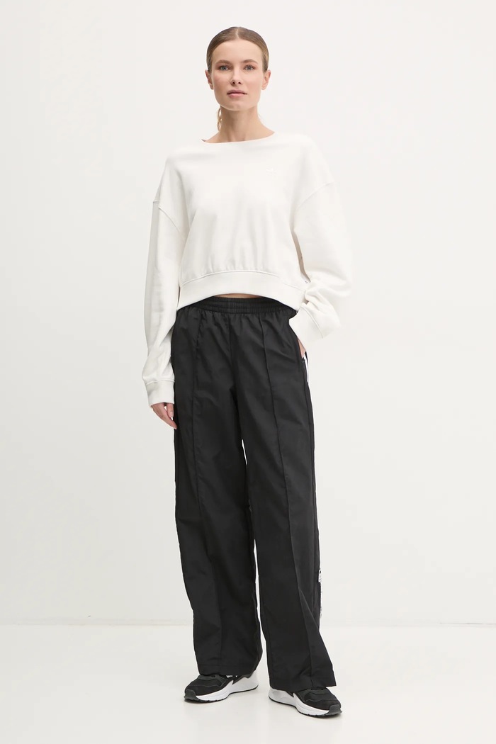 adidas Originals bluza bawełniana Nelson JC8336 beżowy SS25