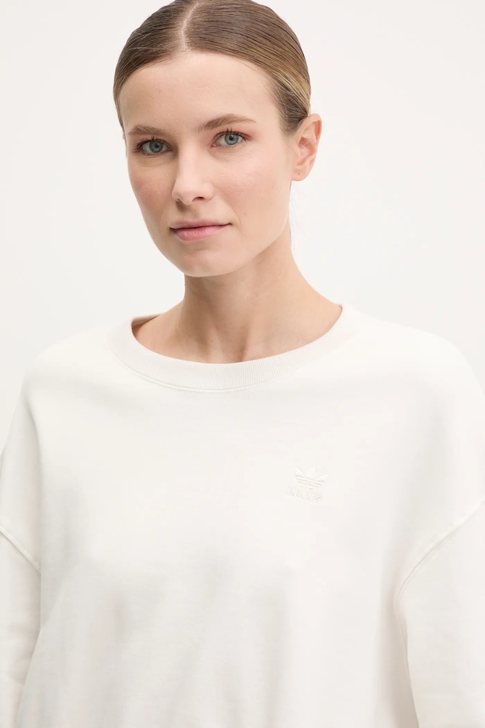 adidas Originals bluza bawełniana Nelson JC8336 beżowy