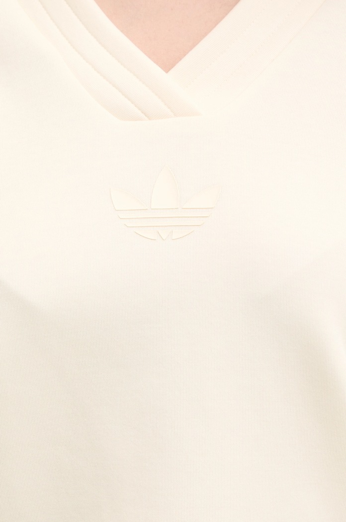 adidas Originals bluza V-SWEATSHIRT JJ0963 beżowy