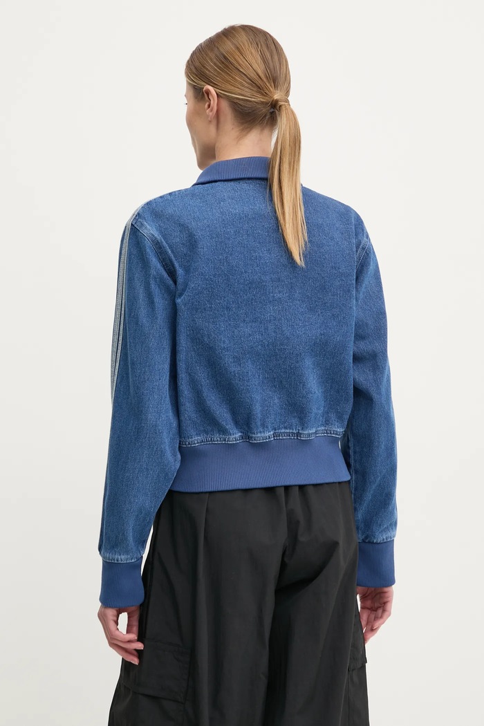 Îmbrăcăminte adidas Originals Geacă DENIM TT JD2570 albastru