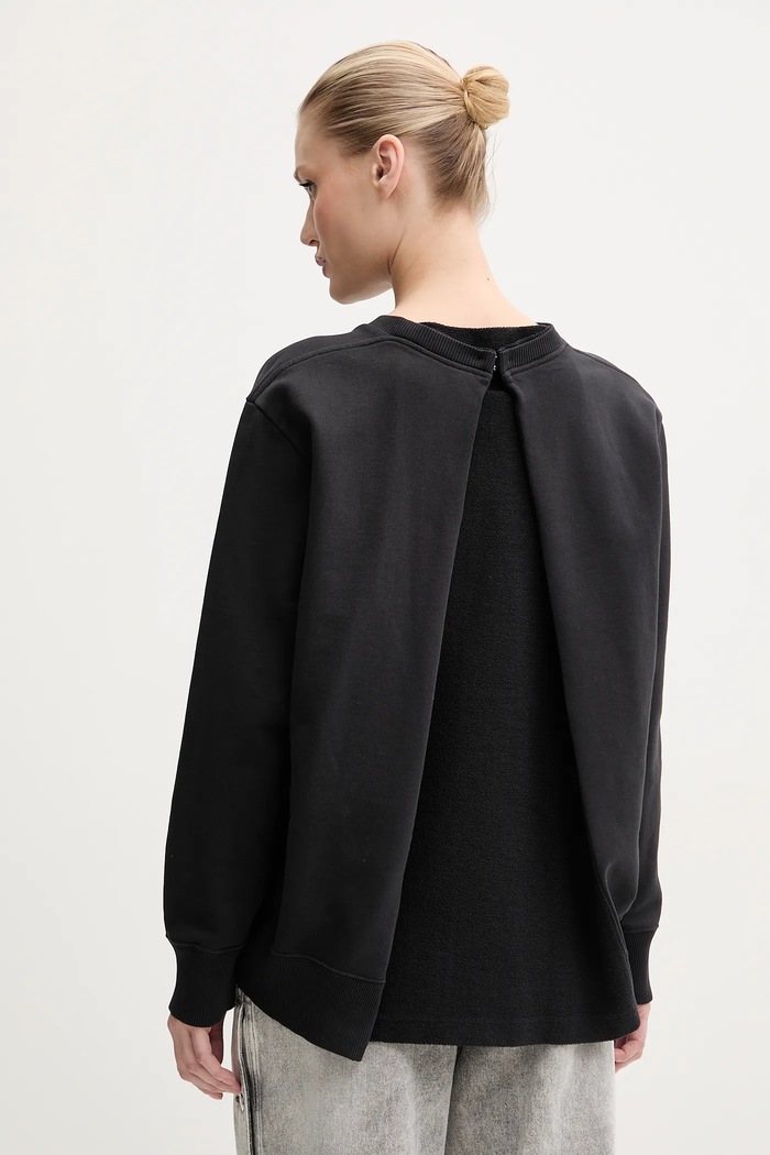 Oblečení Bavlněná mikina MM6 Maison Margiela S52GU0240.M25012 černá